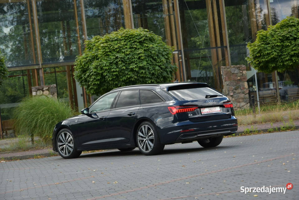 Audi A6 Avant 55TFSI quattro 340 2019r Sline światła do jazdy dziennej Kampinos