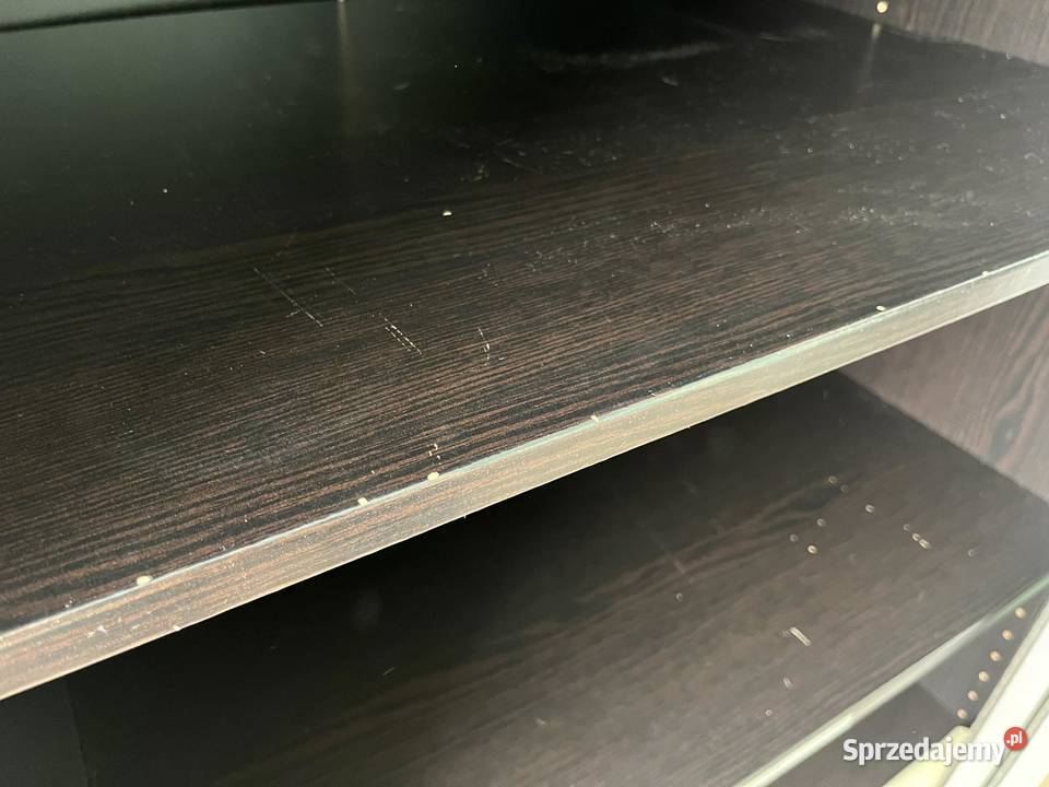 Szafa PAX IKEA mleczne szkło wenge ciemna Zawoja