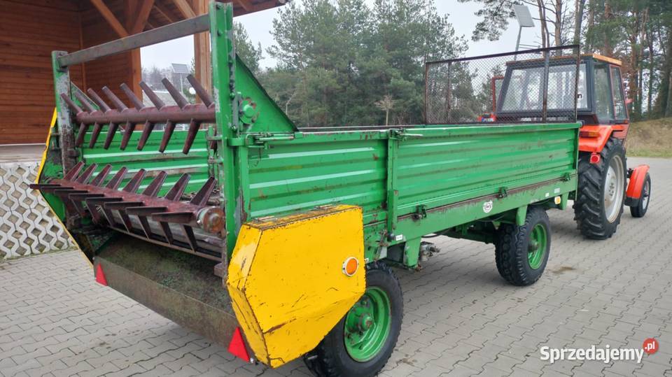 Rozrzutnik obornika dwuosiowy Czarna Białostocka Łuków