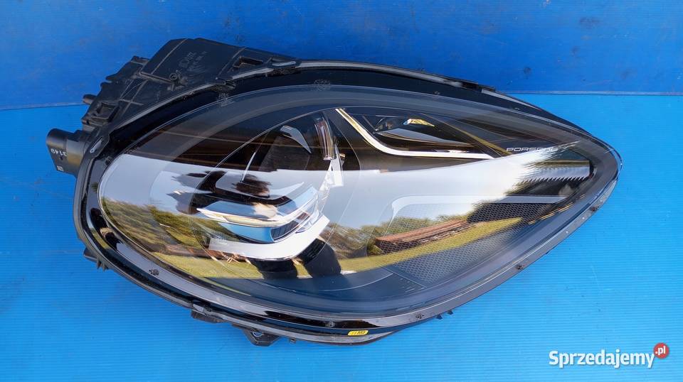 95B941010AP LAMPA PRAWY PRZÓD EU PORSCHE MACAN Oświetlenie Nowy Tomyśl