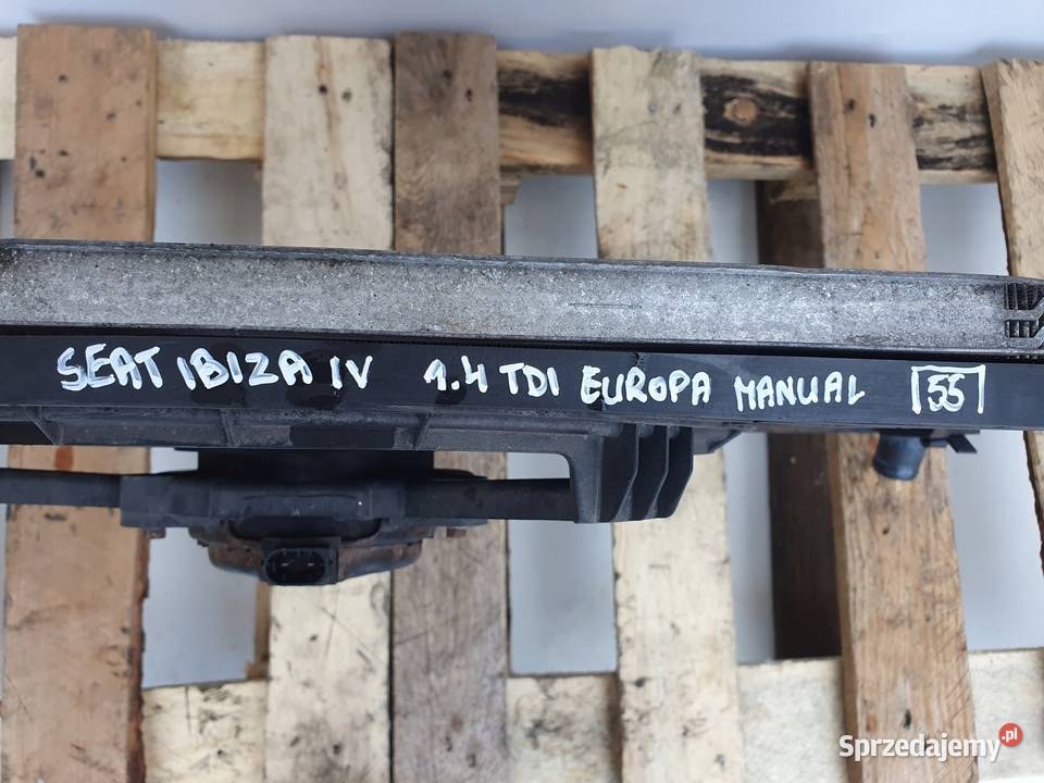 Ibiza IV 6J 14 TDI CHŁODNICA WODY WENTYLATOR osobowe Rudka sprzedam