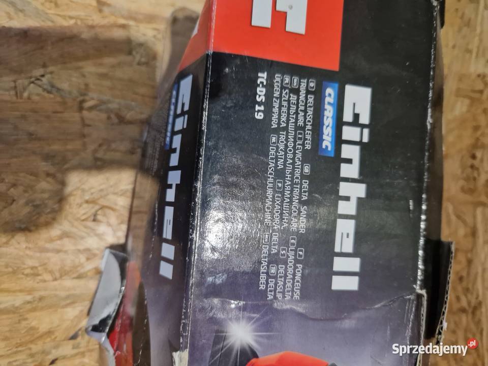 Szlifierka oscylacyjna 190w delta Einhell THDS19 wielkopolskie