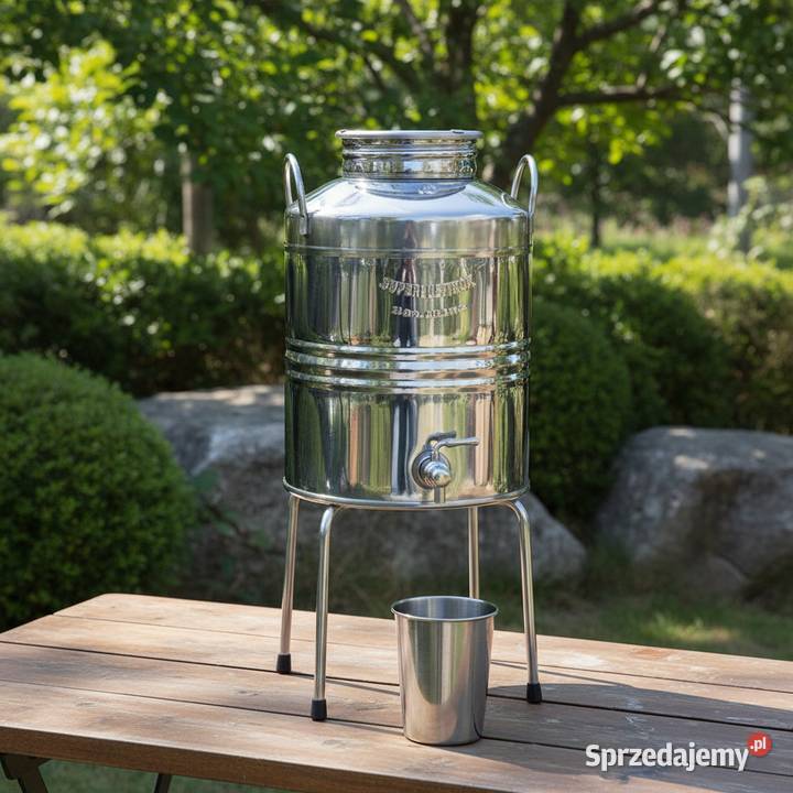 Beczka Beczułka Antałek Dyspenser stal Siemianowice Śląskie