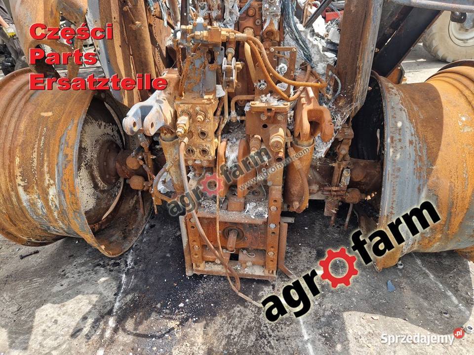 John Deere 6120R części silnik skrzynia biegów