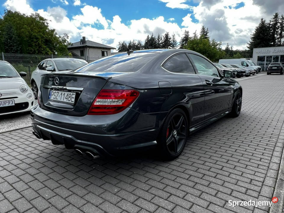 Mercedes C 63 AMG COUPE Panorama HarmanKardon 457KM Baranowo