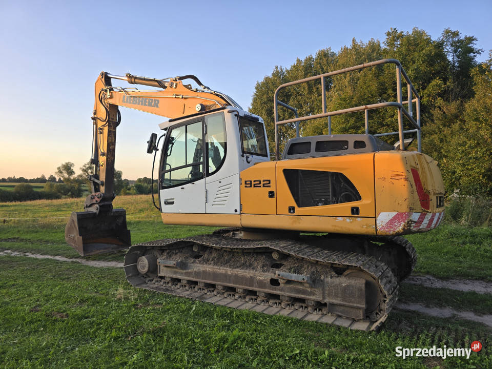 Koparka gąsienicowa LIEBHERR R922 LC 2016 r 22 t Koparki podlaskie Płociczno-Tartak