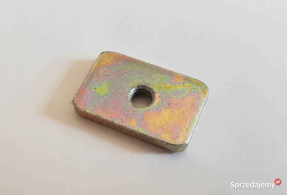 Płytka stalowa z gwintem M5 blaszka nakrętka Legnica