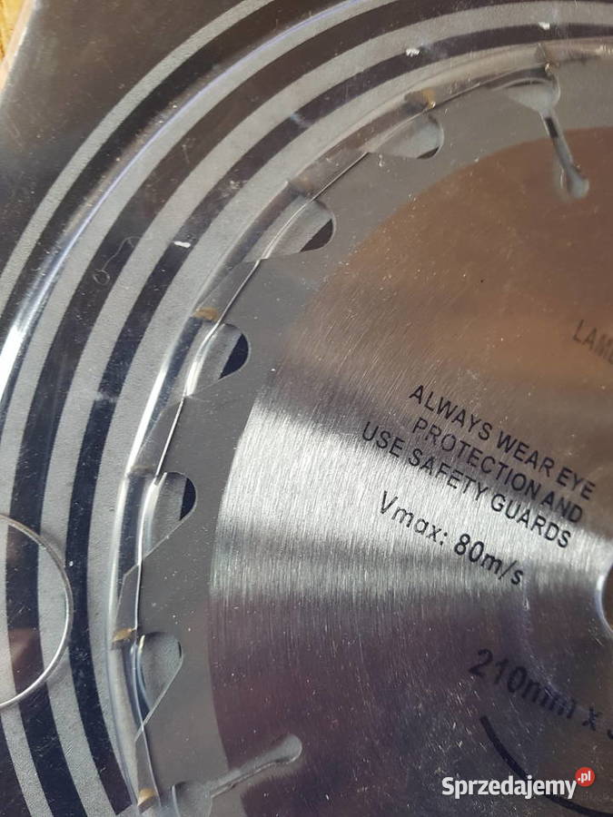 TARCZA WIDIOWA DO CIĘCIA DREWNA FI 210 MM 24T Elektryczne Głogowa