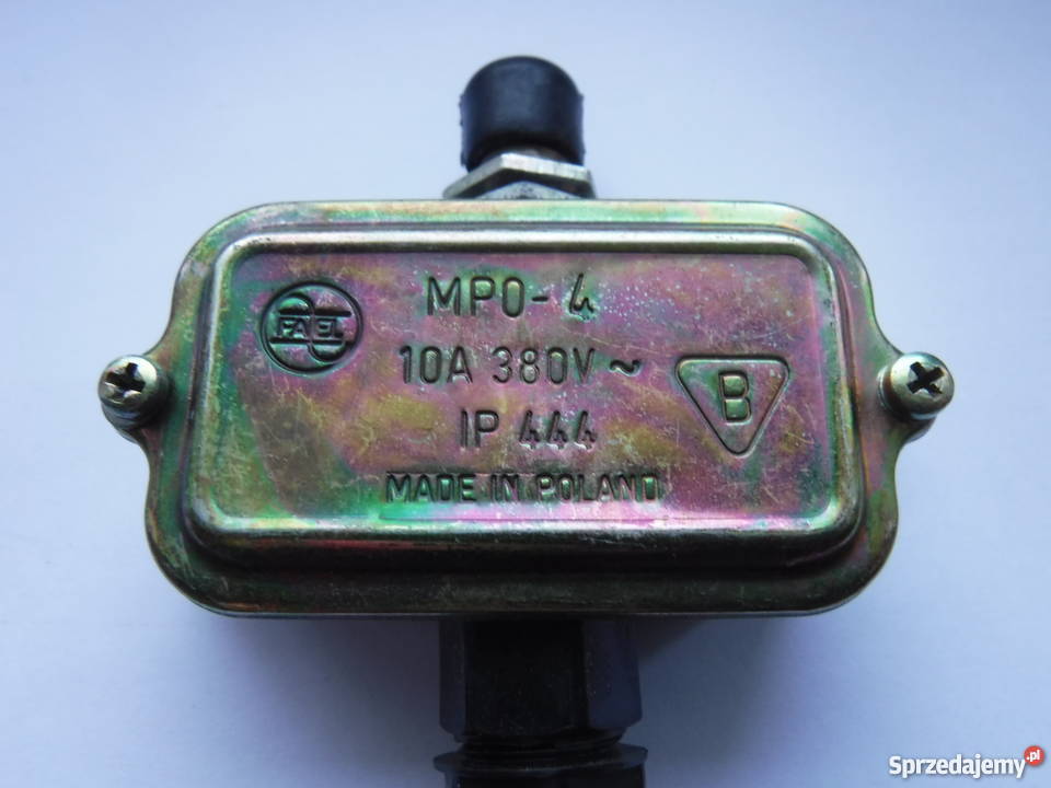 MPO4 Wyłącznik łącznik krańcowy 10A 380V IP444 Elektronika Szydłowiec