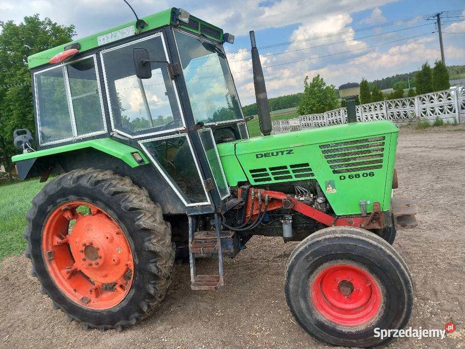 Ciągnik DEUTZ 6806 z turem sprzedam