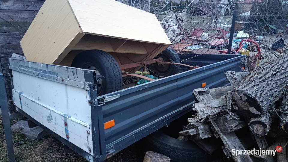 Paka Plus oś z kołami skrzynia ładunkowa mazowieckie