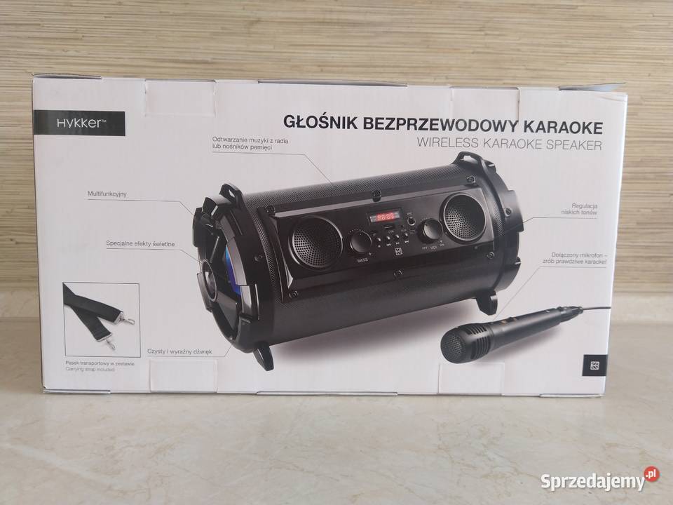NAJTANIEJ Głośnik Bezprzewodowy Karaoke z sprzedam