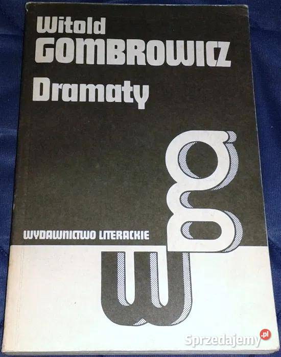 Dramaty Witold Gombrowicz Rok wydania 1988 Książki i Podręczniki Chełm
