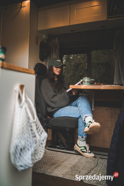 Stylowy Camper Van gotowy na rodzinne przygody i