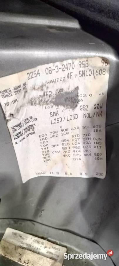 audi a6 c6 30 tdi4x4uszkodzony przódpali jeździ Kraków