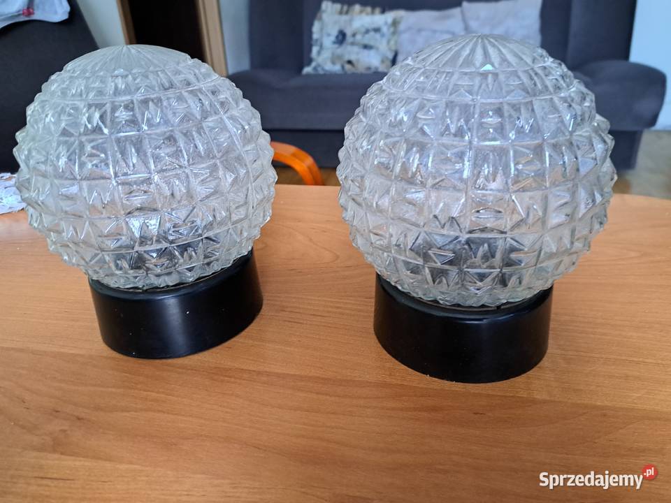 Dwa retro kinkiety z 1965 roku Kamenicky Senov Lubań