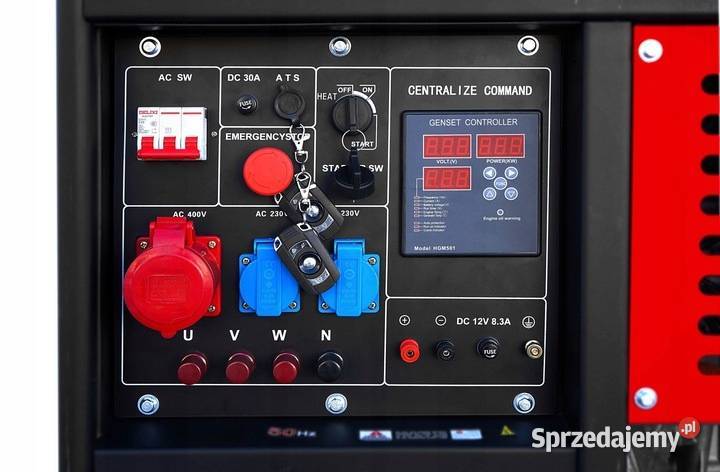 AGREGAT GENERATOR PRĄDOTWÓRCZY 18 KVA 400 V Ząbkowice Śląskie