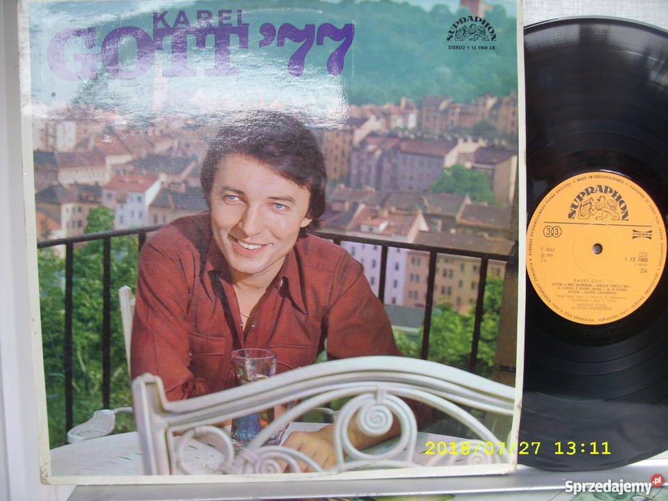 Pop LP KAREL GOTT 77 Wołów