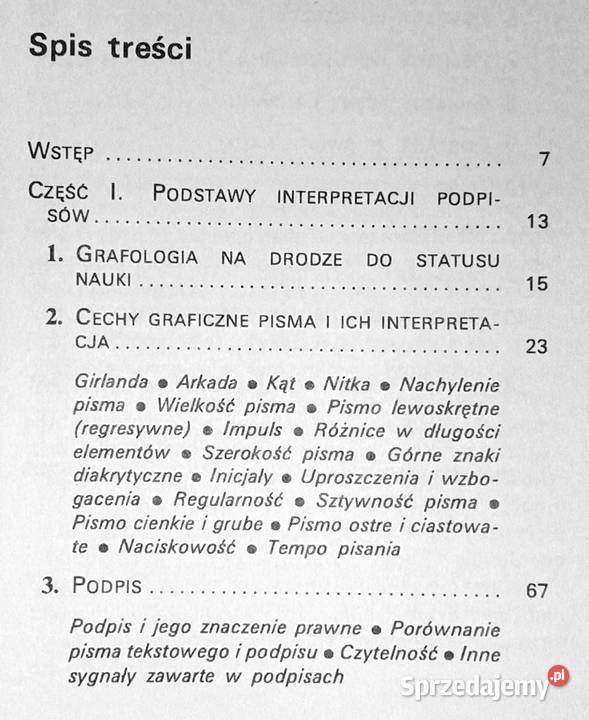 Sztuka grafologii Alfons Luke Albert Lang Pozostałe Chełm