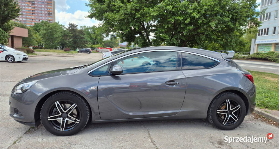 Opel Astra J 14 Turbo GTC Coupe 140KM Motoryzacja mazowieckie Warszawa