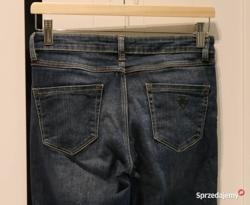 Guess świetne spodnie rurki dżety 34 XS Długie