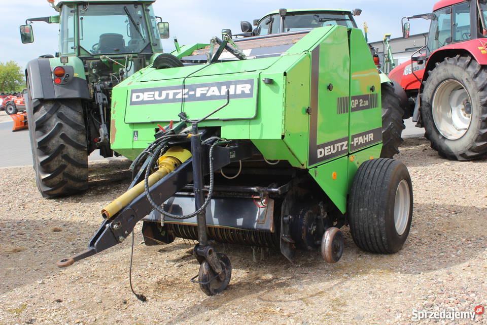 Prasa Deutz Fahr GP 230 Owijanie sznurkiem Sokoły