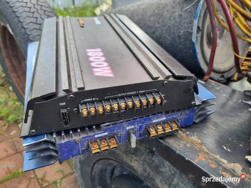 Wzmacniacz Tuba Kable Bischmann First Blaupunkt Skawina sprzedam