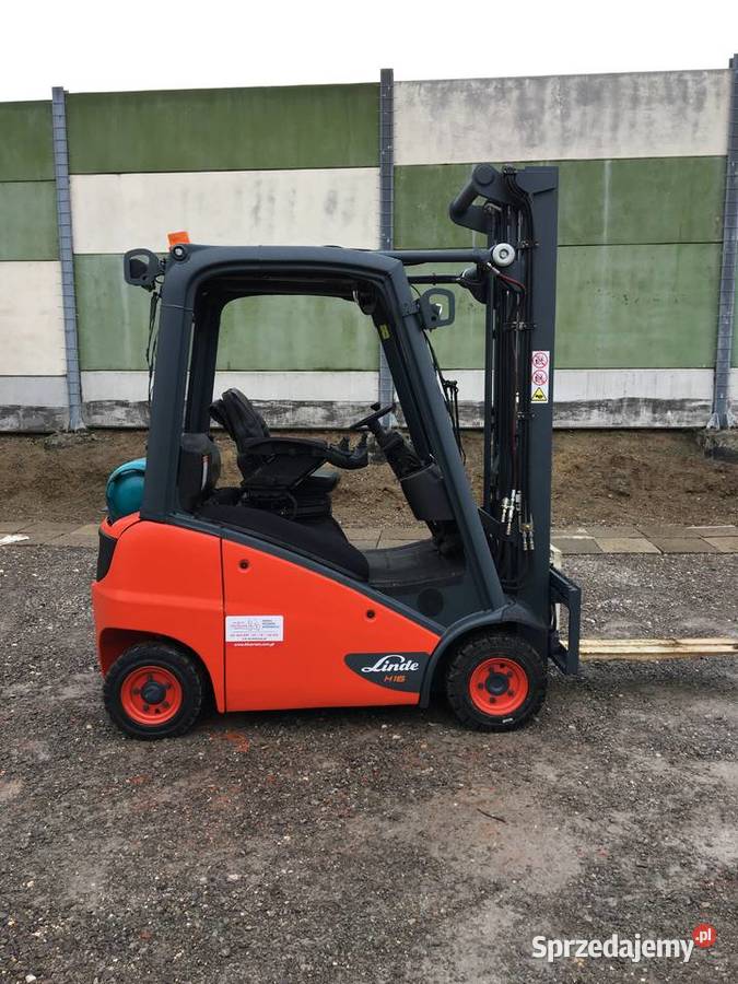 Wózek widłowy LINDE gaz podkarpackie Rzeszów