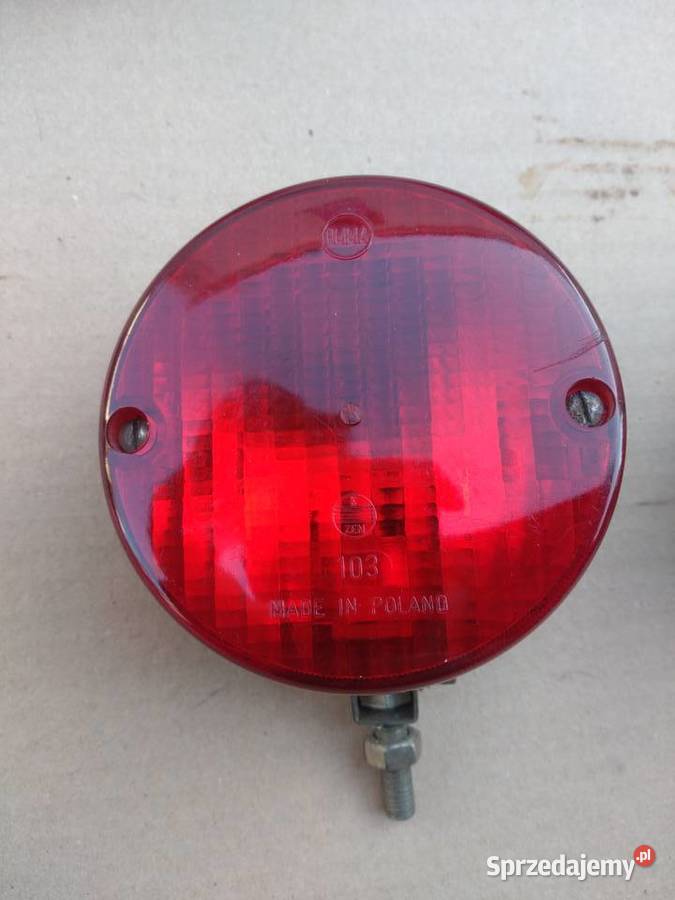 Lampa tylna przeciwmgłowa ZEM PRL osobowe Rumia sprzedam