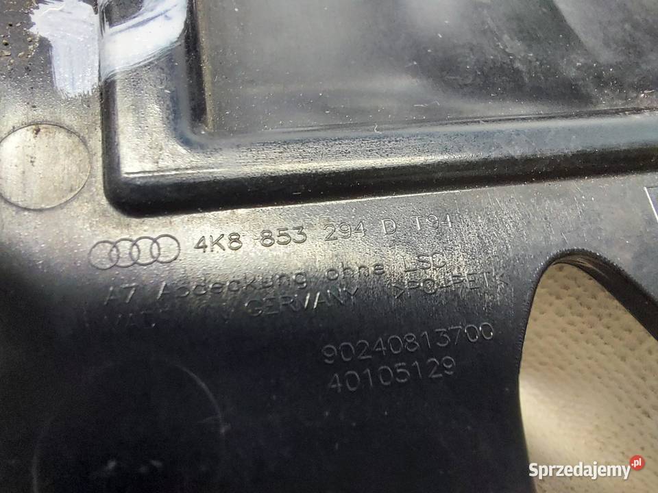 Audi A7 II 4K8 4M0 TFSI OSŁONA RADARU 4K8853294D