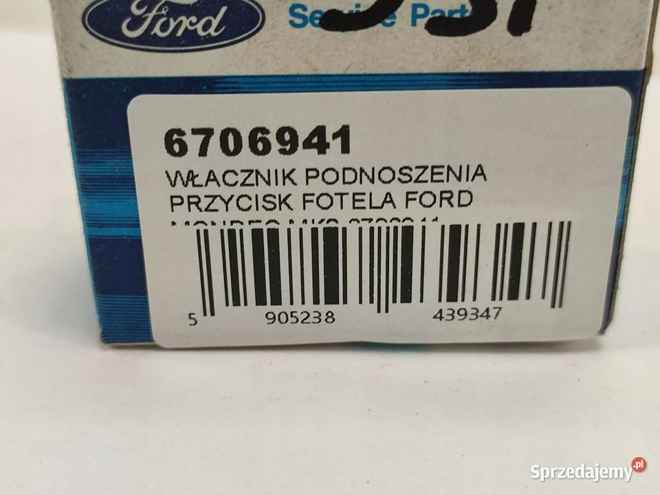 WŁACZNIK PODNOSZENIA PRZYCISK FOTELA FORD MONDEO lubelskie