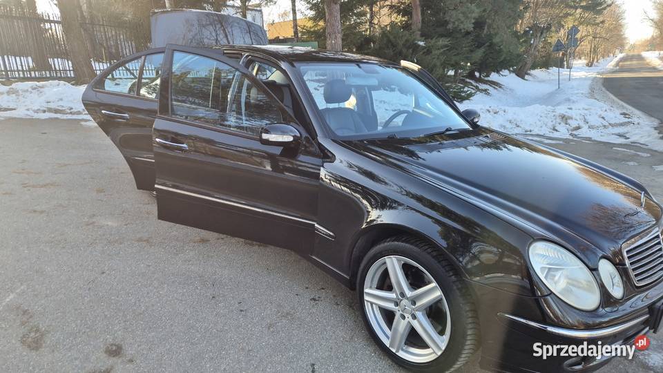MERCEDES E350 CGI 4MATIC W211 SUPER STAN NISKI Dobranowice