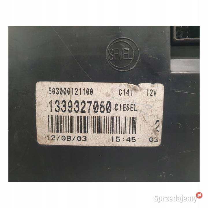 LICZNIK ZEGARY 1339327080 Fiat Ducato Boxer Chełm