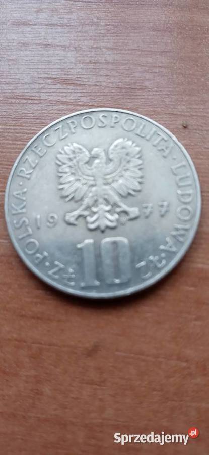 Moneta 10zl77 Skoczów
