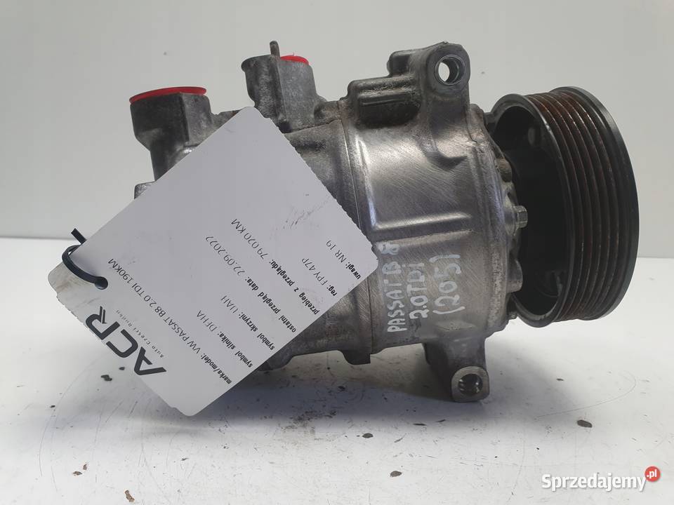 VW Passat B8 20 TDI SPRĘŻARKA KLIMATYZACJI osobowe sprzedam