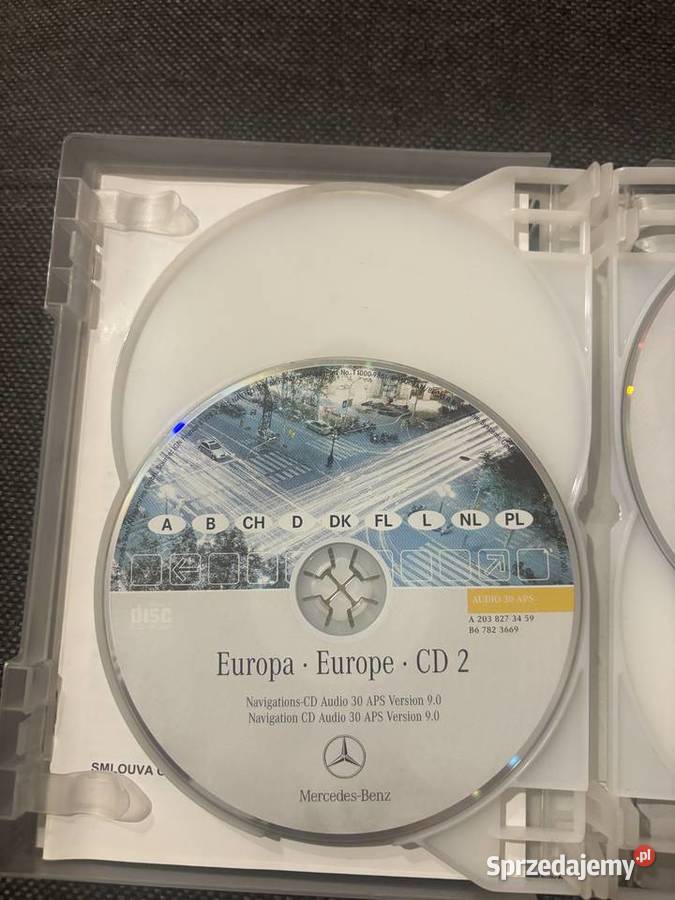 Płytka do nawigacji Mercedes w210 warmińsko-mazurskie