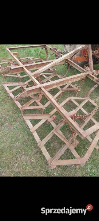 Brona ciężka brony 3ki na ramie ząb 18 nieuszkodzony Nowy Sącz