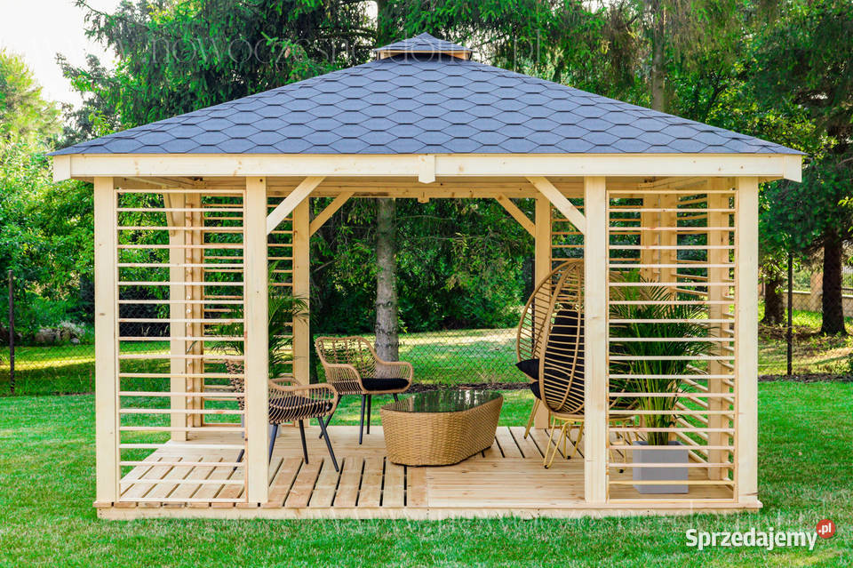 Altana ogrodowa Bari 1 wym 3x3m Producent Montaż Domki narzędziowe Białystok sprzedam