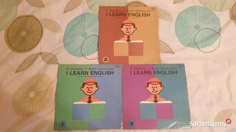 3 Płyty winylowe Język angielski dzieci M Warszawa sprzedam