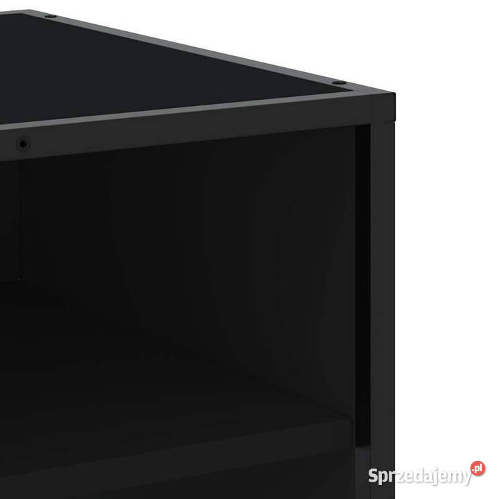 Szafka pod TV czarna 1805x40x46 materiał Warszawa