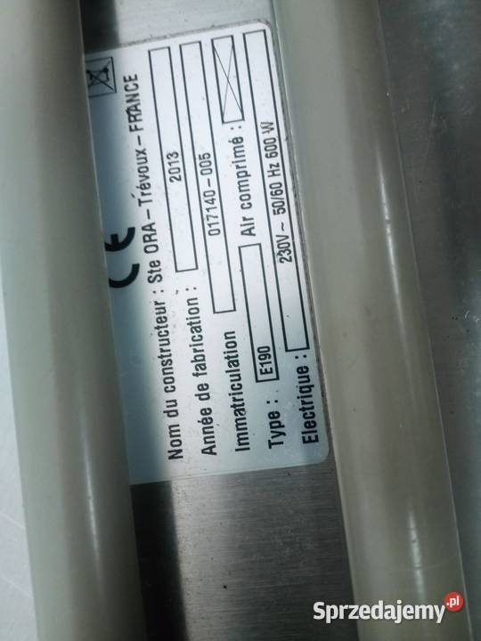 Zgrzewarka do tacek E190 Gastronomia
