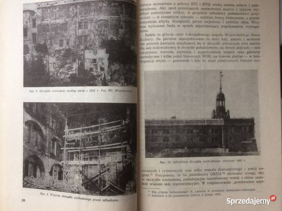 3736 Odbudowa Zamku Książąt Szczecińskich Antykwariat Antykwariat zachodniopomorskie Szczecin