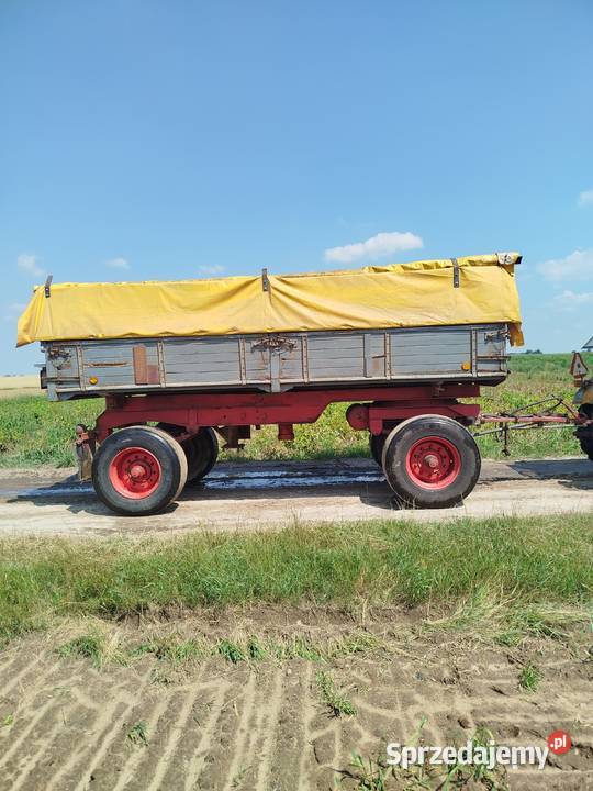 Przyczepa wywrotka 3 strony d47 d55 hl thk krone Sieradz