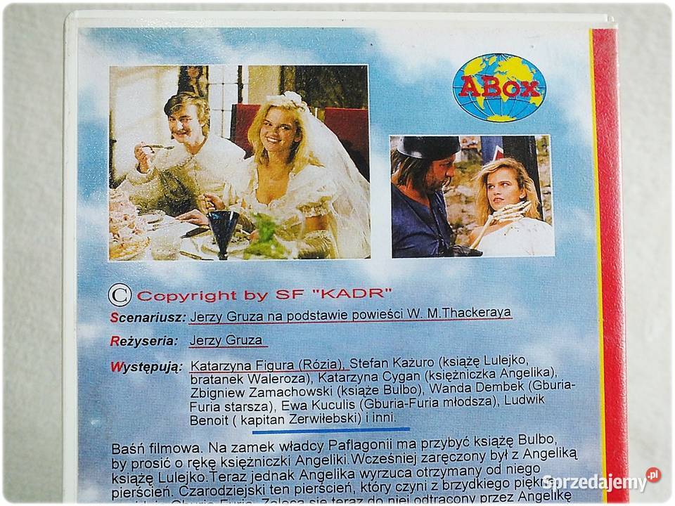 Kaseta VHS Pierścień i Róża Polski Film na Video Żary