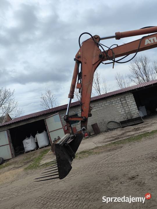 Atlas 1304 koparka kołowa 7768mth Kabina Mniszków