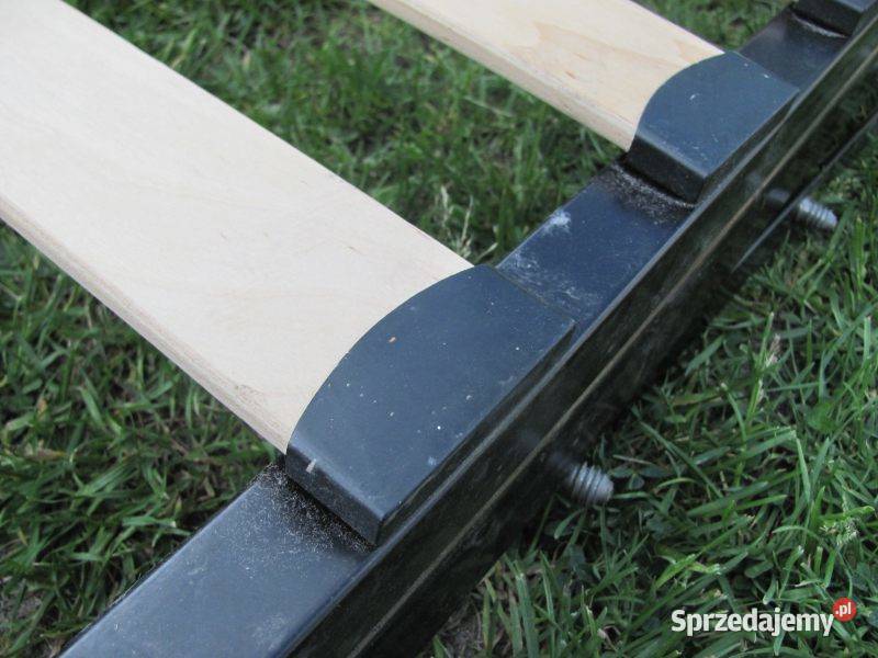 stelaż łóżka 200x90 stalowa rama drewno listwy Zamość