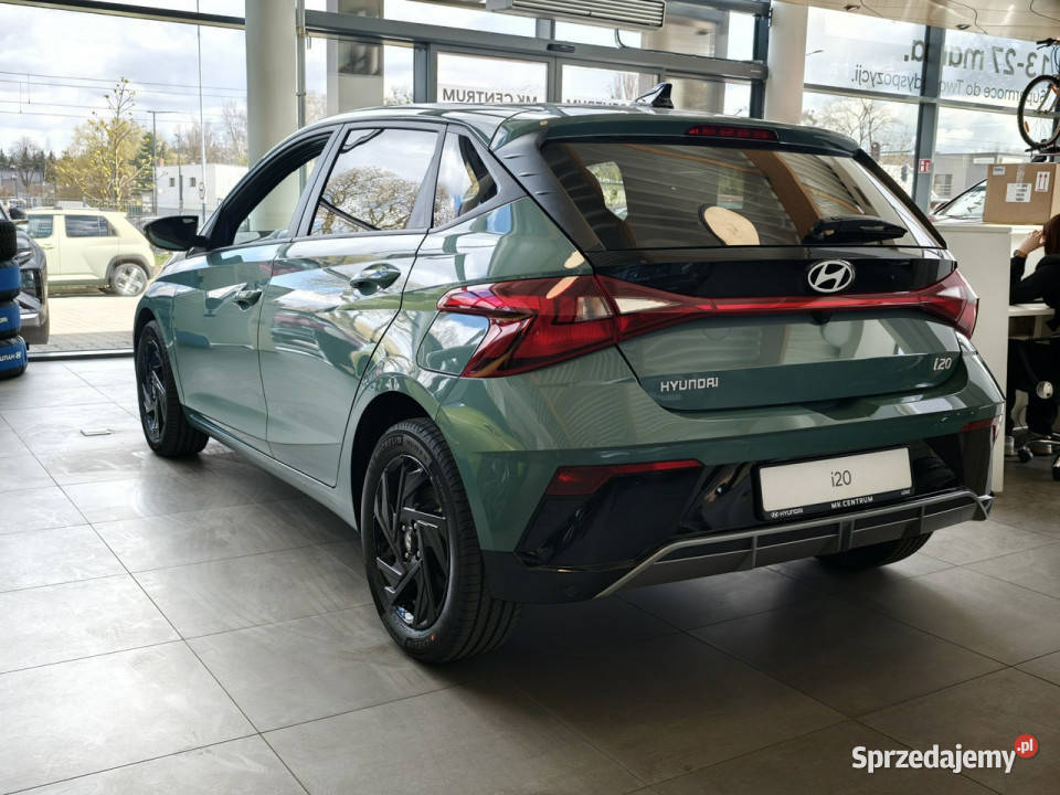 Hyundai i20 10 TGDI 6MT 90 PY26 MODERN BLACK aluminiowe felgi Piotrków Trybunalski