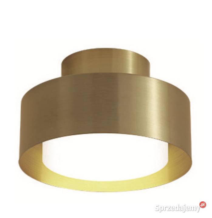 Cilindro C Gold nowoczesna lampa sufitowa LED