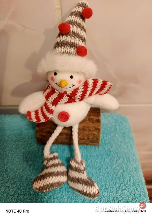 dekoracja świąteczna bałwanek Dekoracje świąteczne łódzkie sprzedam