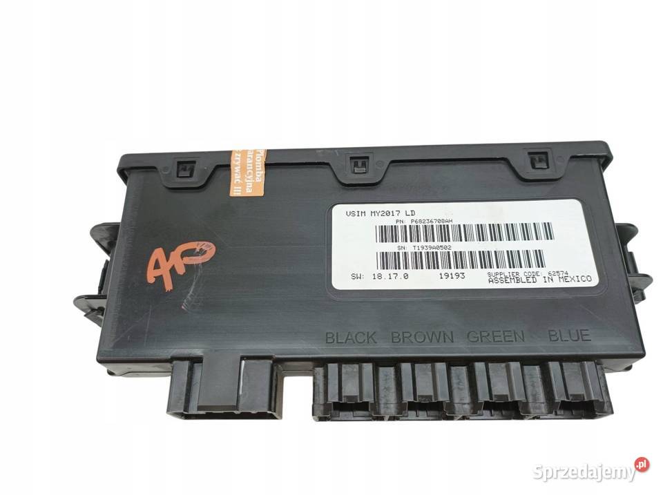 MODUŁ INTERFEJSU P68236708AH Dodge Charger VII Rok produkcji 2019